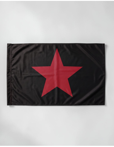 Red Star - Flag - @ No Borders