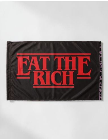 Eat The Rich - Mystery - Fahne - @ No Borders