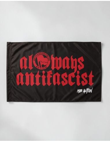 Always Antifascist - Fahne - @ No Borders