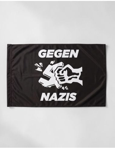 Gegen Nazis - Flag - @ No Borders