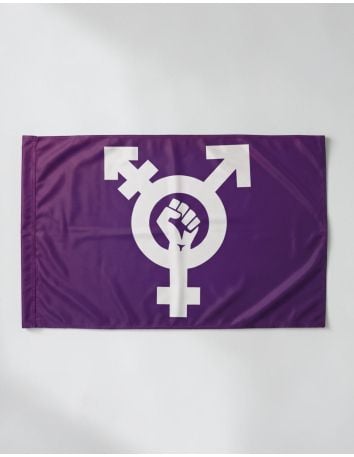 Feminism - Flag - @ No Borders