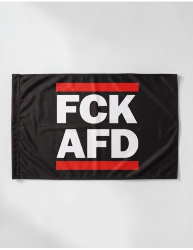FCK AFD - Flag - @ No Borders