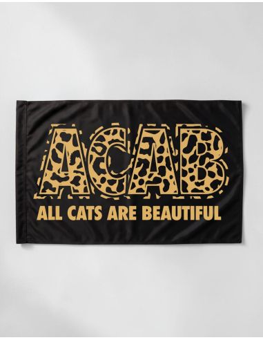 ACAB - All Colours Are Beautiful - Leo - Flag - @ No Borders