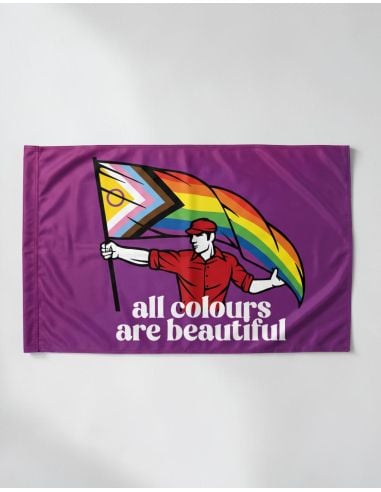 LGBTQI* ACAB - Flagge - @ No Borders