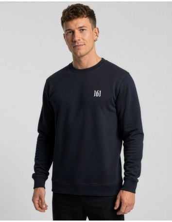 161 - Mob Action - Half Zip - Embroidered Logo - Black - @ No Borders