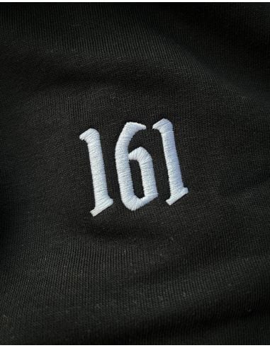 161 - Mob Action - Sweater - Embroidered Logo - Black - @ No Borders