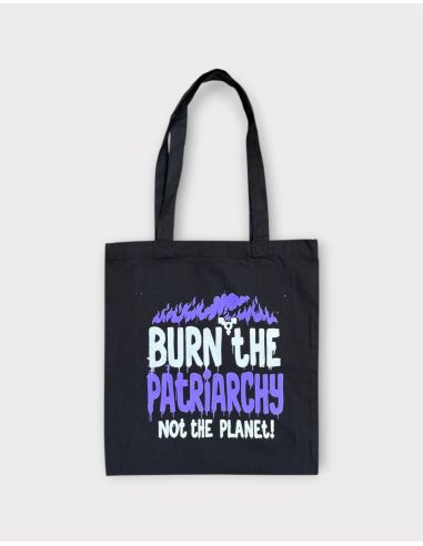 Burn The Patriarchy - No Borders - Beutel - Schwarz - @ No Borders