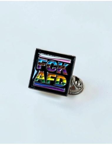 FCK AFD - Pride - Pin - @ No Borders