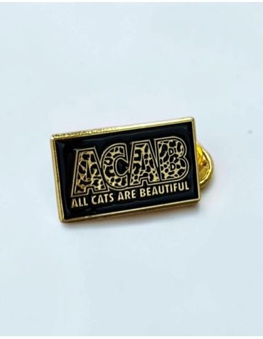 ACAB Leo - Pin - @ No Borders