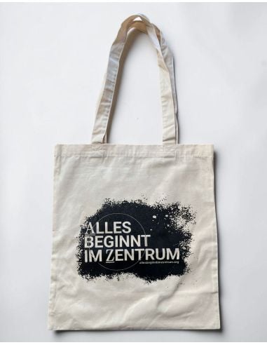 Alles beginnt im Zentrum - Soli - Beutel - Natural - @ No Borders