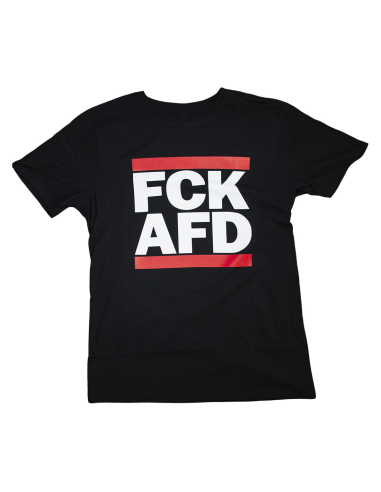 FCK AFD - No Borders - T-Shirt - Black - @ No Borders