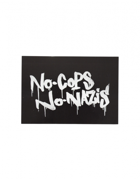 No Cops No Nazis - Sticker