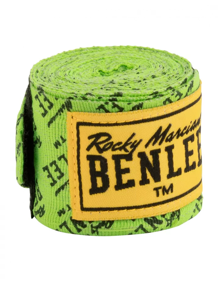 Benlee - Handwraps 450cm - Allover - Neon Green