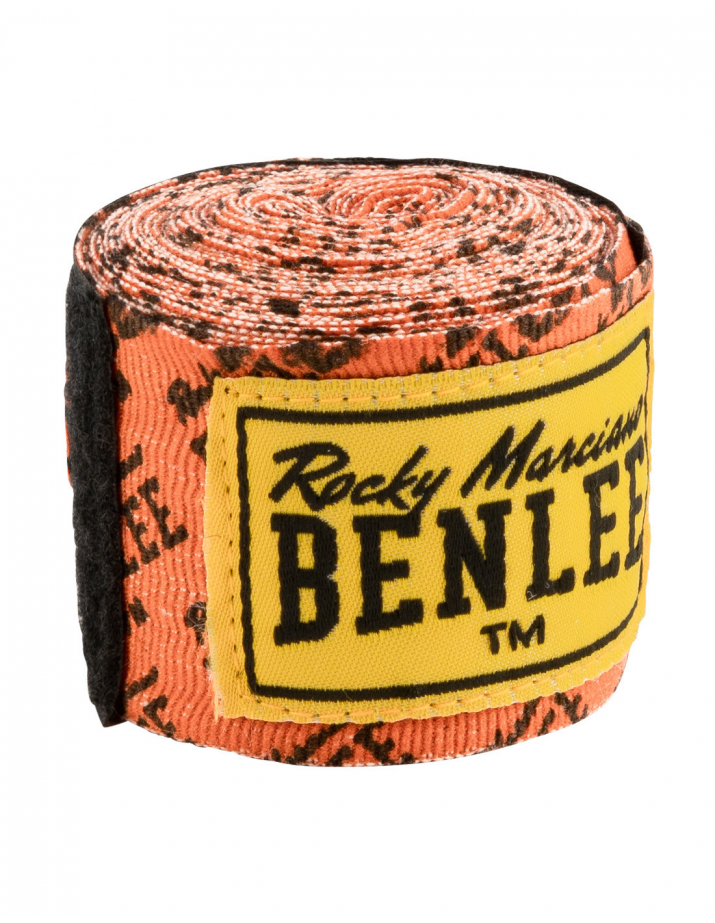 Benlee - Handwraps 450cm - Allover - Neon Orange