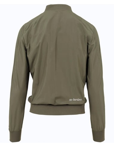 No Borders Kakadu - Dünne Bomberjacke tailliert - Olive - @ No Borders