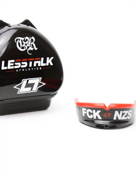 FCK NZS - Less Talk - Mouthguard - Collabo - Black/Red