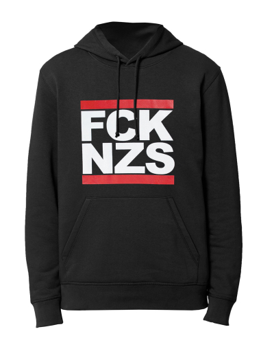 FCK NZS - True Rebel - Hoodie - Black - @ No Borders