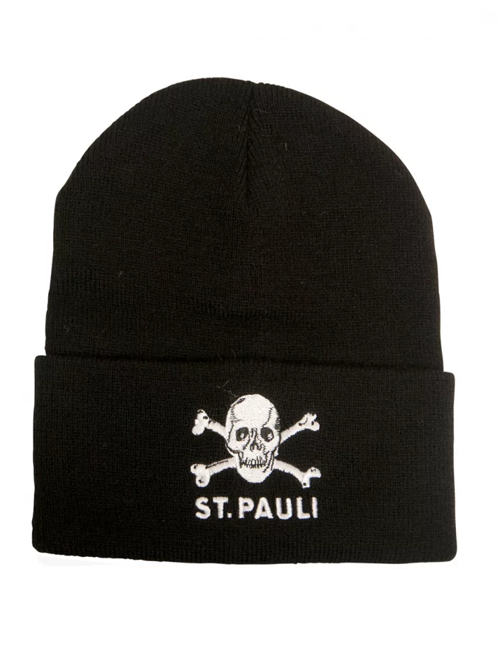 St. Pauli - Winter Hat - Skull - Black