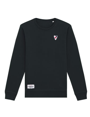 Roter Stern Leipzig - Sweater - Logo Stick - Black - @ No Borders