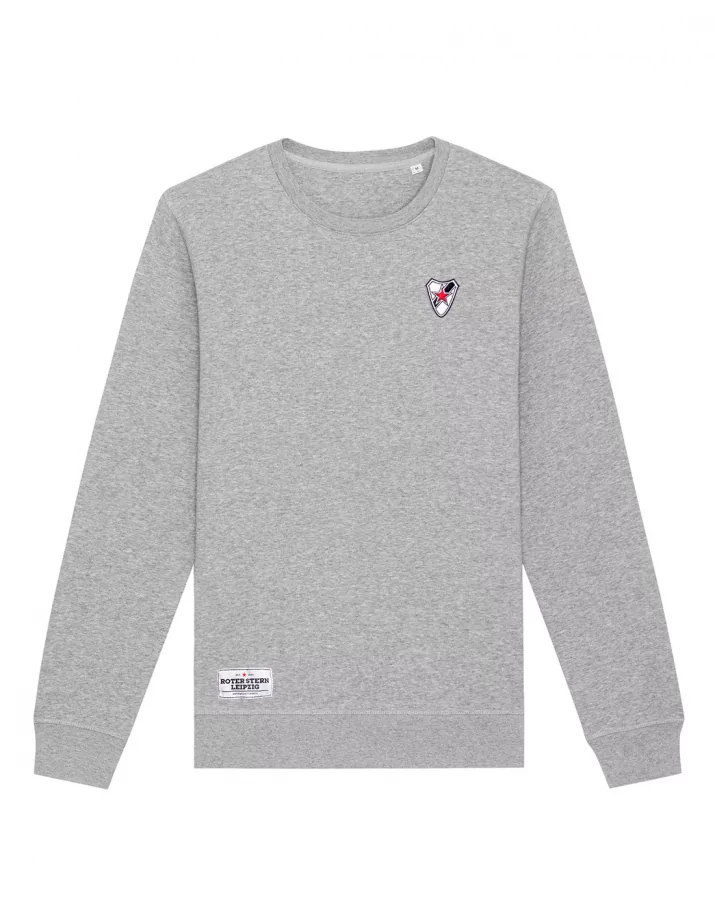 Roter Stern Leipzig - Sweater - Logo Stick - Grey