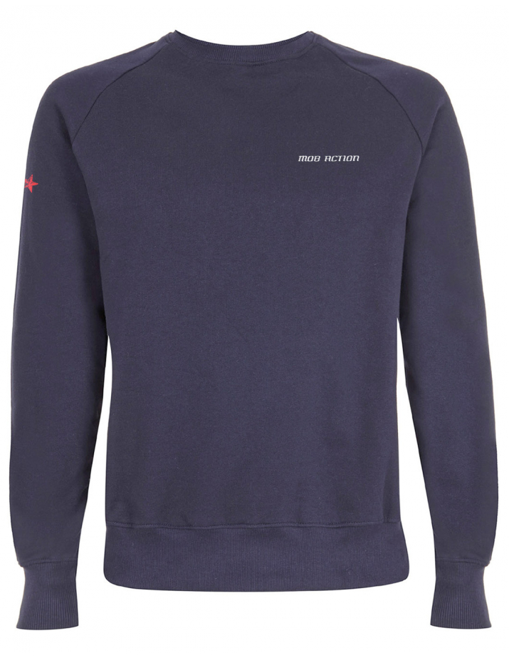 Mob Action Classic - Sweater - Navy/White
