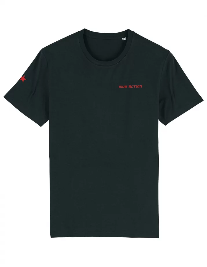 Mob Action Classic - T-Shirt - Black/Red