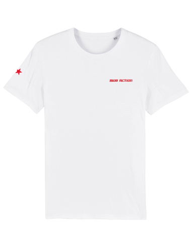 Mob Action Classic - T-Shirt - White/Red - @ No Borders
