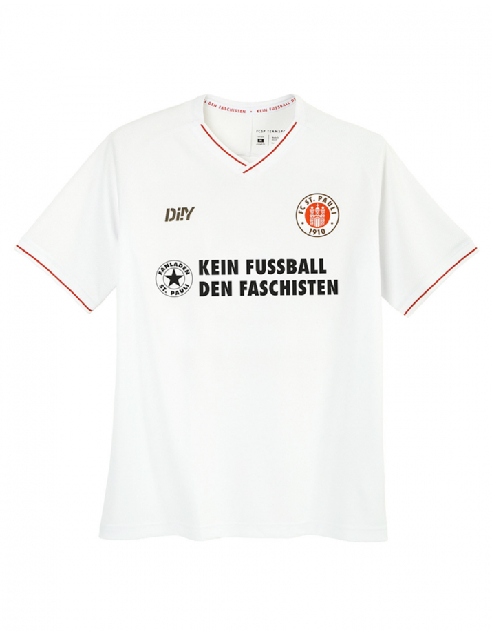 St. Pauli - Sondertrikot - Kein Fußball den Faschisten - White