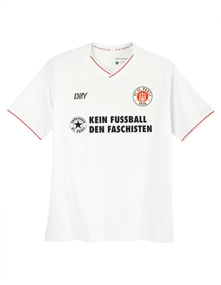 St. Pauli - Sondertrikot - Kein Fußball den Faschisten - White