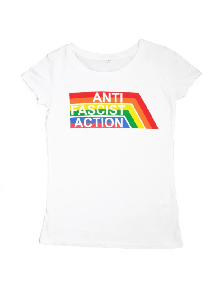 AFA 2.0 - True Rebel - T-Shirt fitted - White/Rainbow