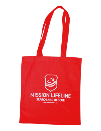 Mission Lifeline - SOLI T-Shirt - Front Print - Black - @ No Borders