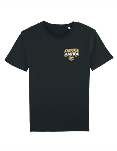 Danke Antifa - Mob Action - SOLI T-Shirt - Black - @ No Borders