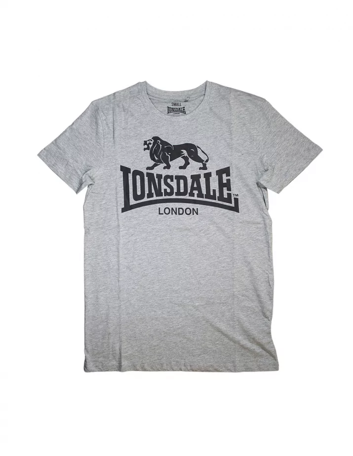 Lonsdale - T-Shirt - Logo - Grey